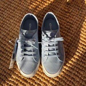 New Superga canvas sneakers - Light blue, size 37 EU / 6.5 US